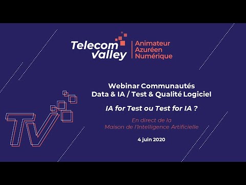Webinar Communautés Data & IA / Test & Qualité Logiciel - 04 06 20