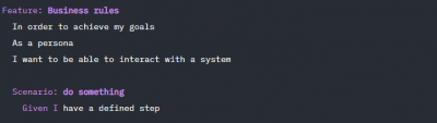 Features-fonctionalités Automatisation des tests JS