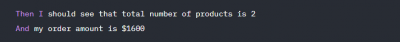 Scénario Automatisation tests JS