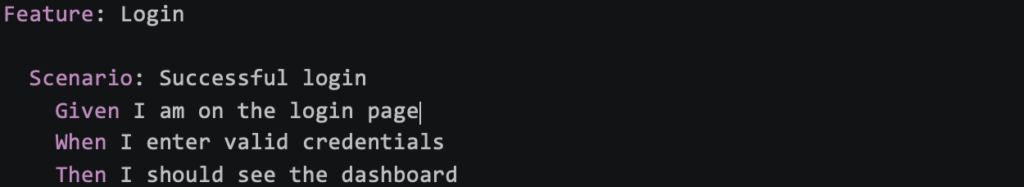 Feature file